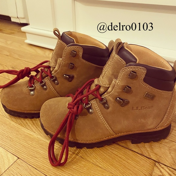 L.L. Bean Knife Edge Waterproof Hiking Boots Seude - Picture 4 of 6